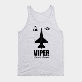 F-16 Viper (distressed) Tank Top